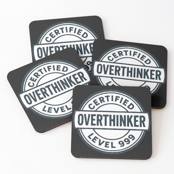 Item preview, Certified Overthinker Level 999 designed and sold by Owcomm.