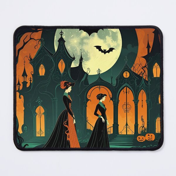 Item preview, Full Moon Gothic Silhouette designed and sold by Edenglow Prints & Peculiars.