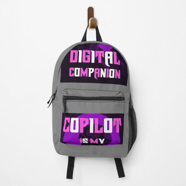 Item preview, Copilot IS My Digital Companion – Futuristic Tech Quote Design for AI & Innovation Fans designed and sold by ArtsyExplorer.
