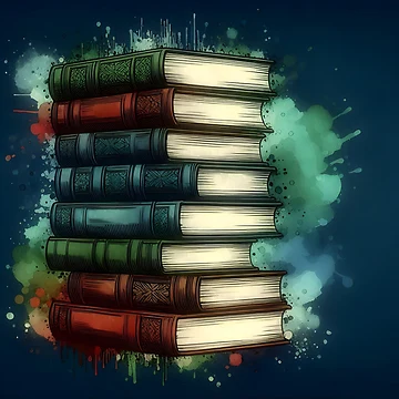 Artwork thumbnail, Book Stack  by GraphicsClub