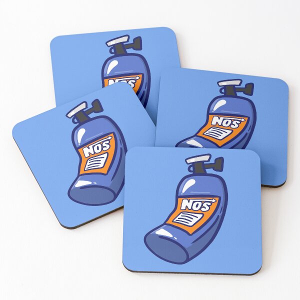 Item preview, Funny Cartoon NOS Nitro Boost Sticker designed and sold by MonkiFlipp.