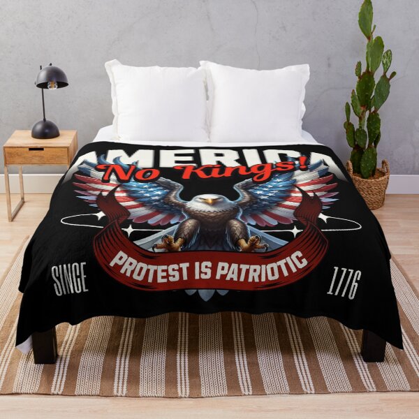 Item preview, America - No Kings! designed and sold by Moxie Merch Design Studio.