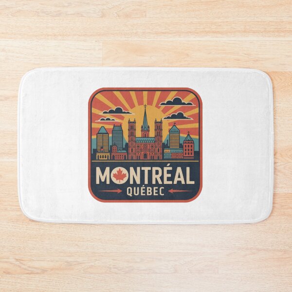 Item preview, Montreal Quebec Travel Decal designed and sold by Paper Drip.