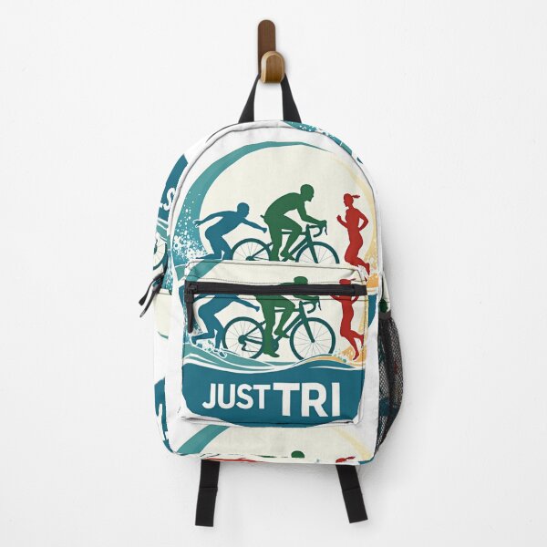Item preview, JUST TRI – Triathlon Motivation Sticker for Endurance Athletes designed and sold by Triathlongram.