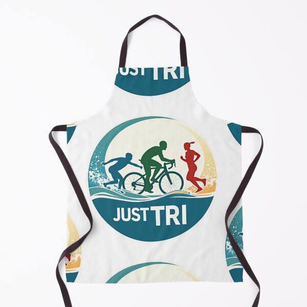Item preview, JUST TRI – Triathlon Motivation Sticker for Endurance Athletes designed and sold by Triathlongram.