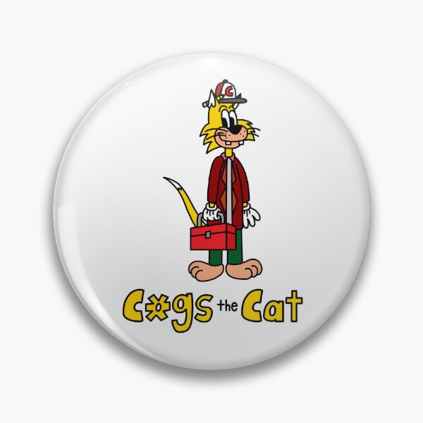 Item preview, Cogs the Cat (with name) designed and sold by RyanRaskin22.