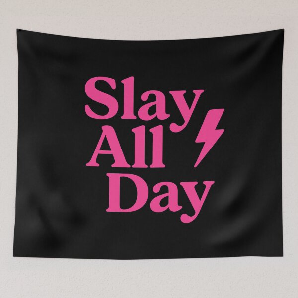 Item preview, Slay All Day – Fierce & Confident Aesthetic Tee designed and sold by ALITOPRINCE.