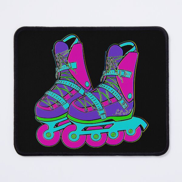 Artikelvorschau, Retro-Liebe: Rollerblades im 90er-Jahre-Stil entworfen und verkauft von LyAnMeArt.