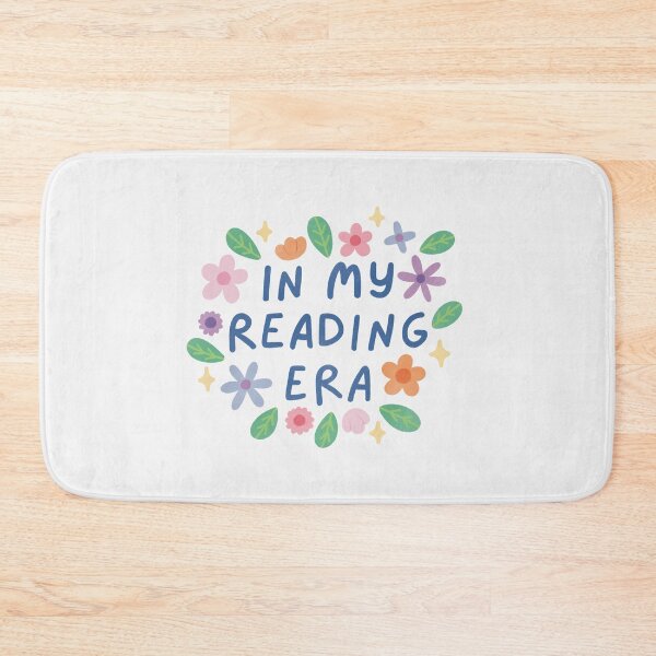 Item preview, in my reading era cute quote with flowers designed and sold by winterpumpkin.