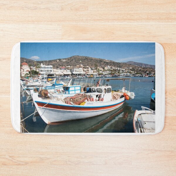 Item preview, Boats of Elounda designed and sold by Tina  Townhill.