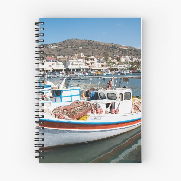 Item preview, Boats of Elounda designed and sold by Tina  Townhill.