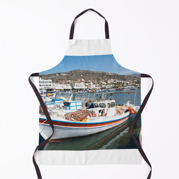 Item preview, Boats of Elounda designed and sold by Tina  Townhill.