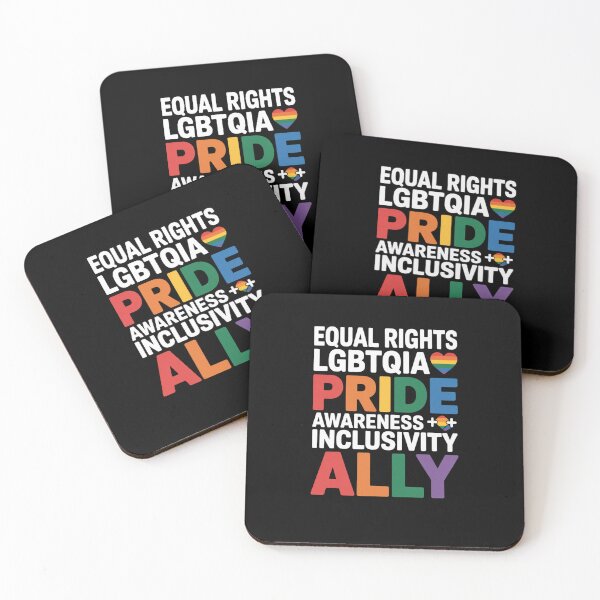 Item preview, Equal Rights LGBTQIA+ Pride Awareness Inclusivity Ally designed and sold by Mateusz Majcherek.