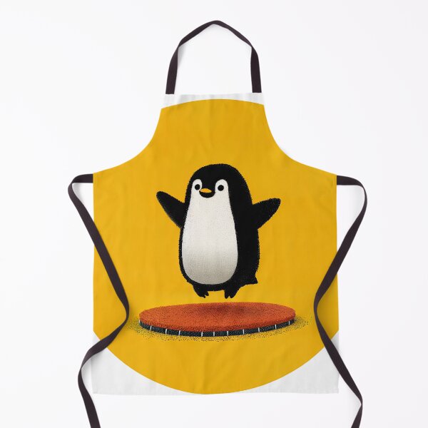 Item preview, Bouncy Penguin Joyride on a Trampoline designed and sold by ForeverPrintsOK.