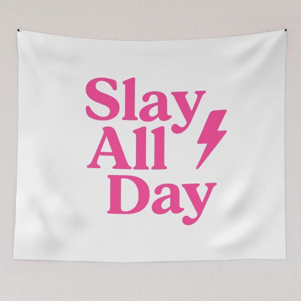 Item preview, Slay All Day – Fierce & Confident Aesthetic Tee designed and sold by ALITOPRINCE.