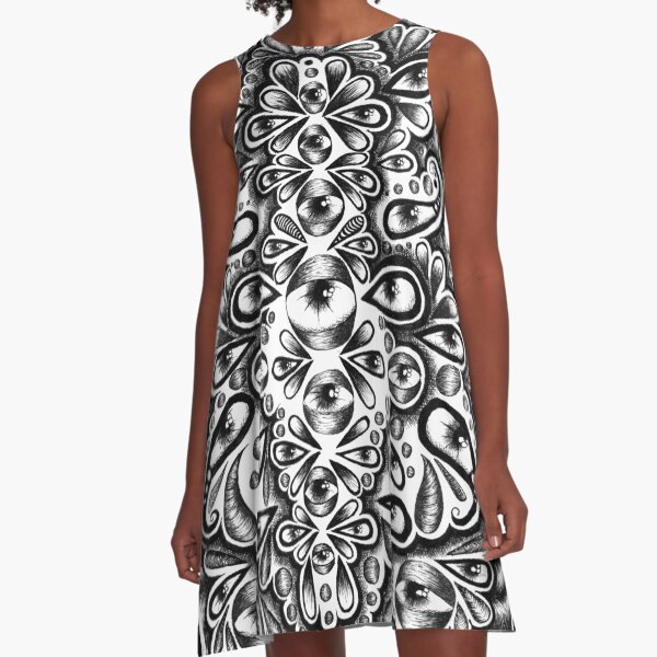 Item preview, Abstract Black and White Art designed and sold by Eclectically-Kimberly.