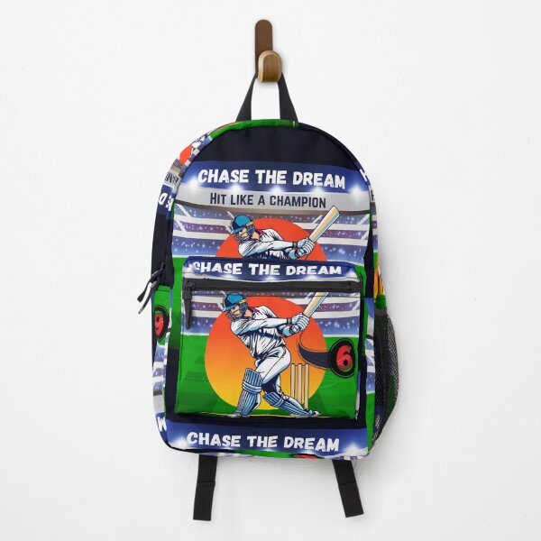 Item preview, Cricket: Hit like a champion: Chase the Dream – Cricket Power Hit 6 designed and sold by alkareem-ca.