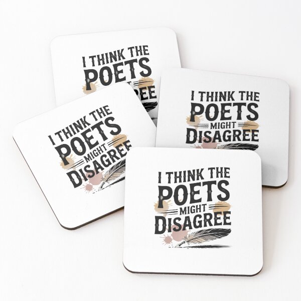 Item preview, I think the poets might disagree designed and sold by Mateusz Majcherek.