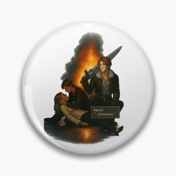 Item preview, "Whatever, Ryan." FFVIII Squall The OC Parody designed and sold by Trauma Nicole.