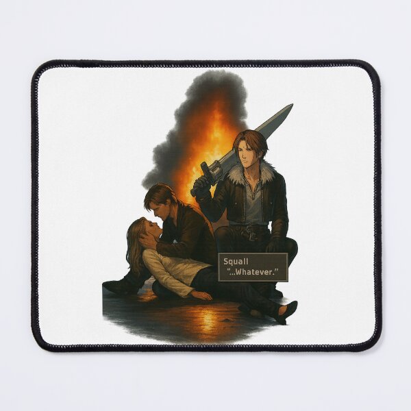 Item preview, "Whatever, Ryan." FFVIII Squall The OC Parody designed and sold by Trauma Nicole.