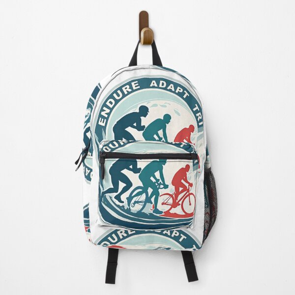 Item preview, Endure. Adapt. Tri. – Triathlon Resilience Sticker designed and sold by Triathlongram.