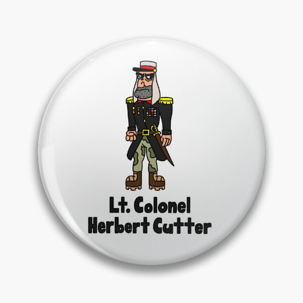 Item preview, Lt. Colonel Herbert Cutter (with name) designed and sold by RyanRaskin22.