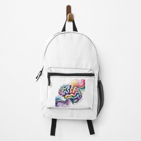 Item preview, watercolor brain designed and sold by Mateusz Majcherek.