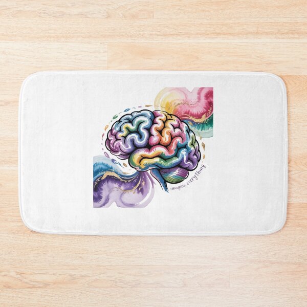 Item preview, watercolor brain designed and sold by Mateusz Majcherek.