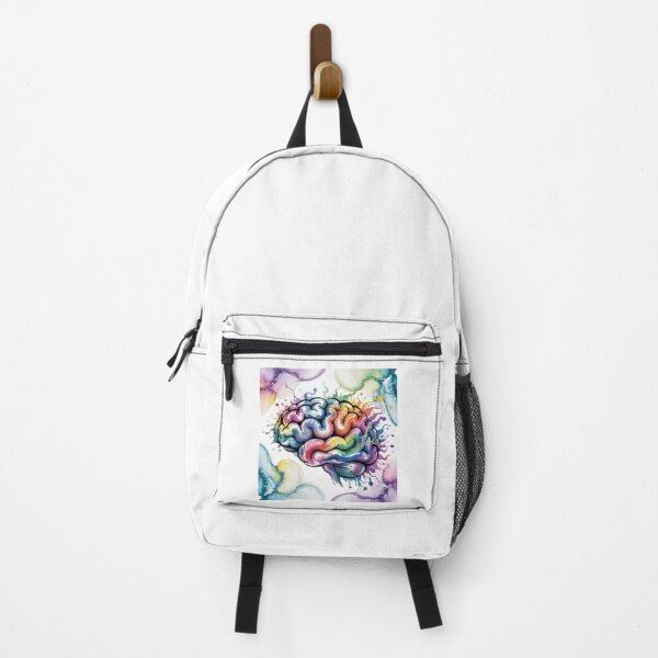 Item preview, watercolor brain designed and sold by Mateusz Majcherek.