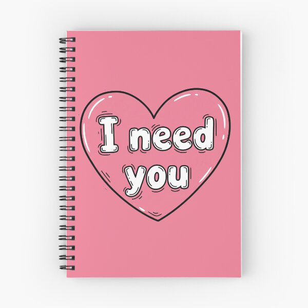 Item preview, I Need You (Pink Heart) designed and sold by Owcomm.