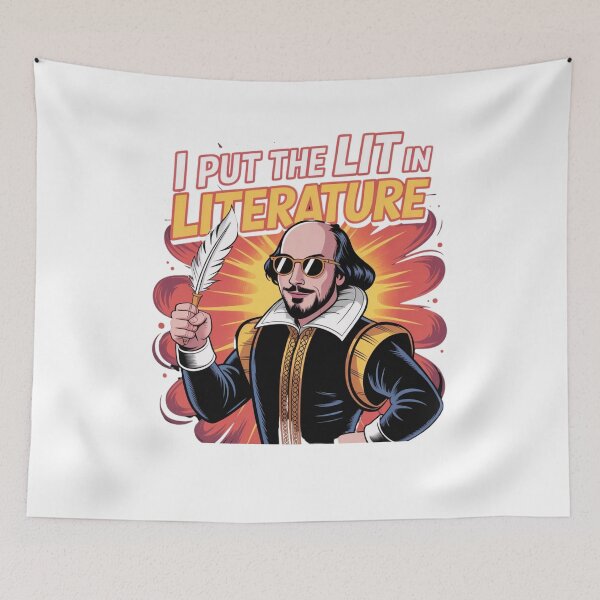 Item preview, I Put The LIT In Literature designed and sold by Mateusz Majcherek.