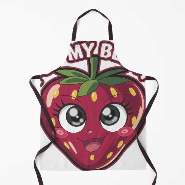Artikelvorschau, Pop My Berry - Frecher süßer Erdbeeraufkleber entworfen und verkauft von Arthoughts.