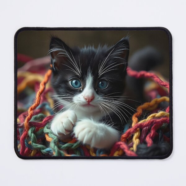 Item preview, Who played with the wool? Me? Really? designed and sold by laurencecrea.