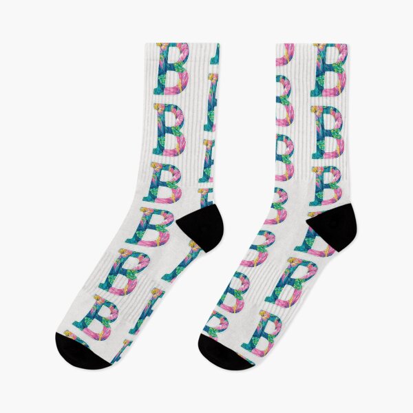 Item preview, Tropical B monogram designed and sold by MendaciousMina.