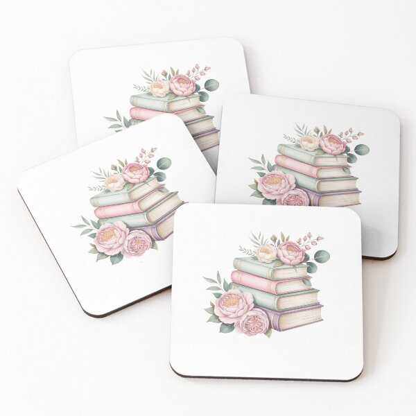 Item preview, Floral pastel books  designed and sold by Mateusz Majcherek.