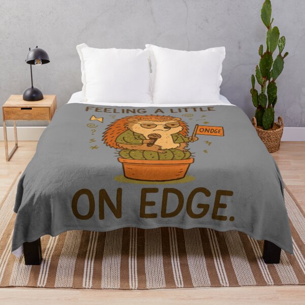 Item preview, Hedgedog feeling a little on edge designed and sold by NessaCiaoKakao.