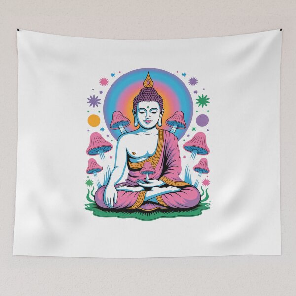 Item preview, Magic Mushroom Buddha designed and sold by Mateusz Majcherek.