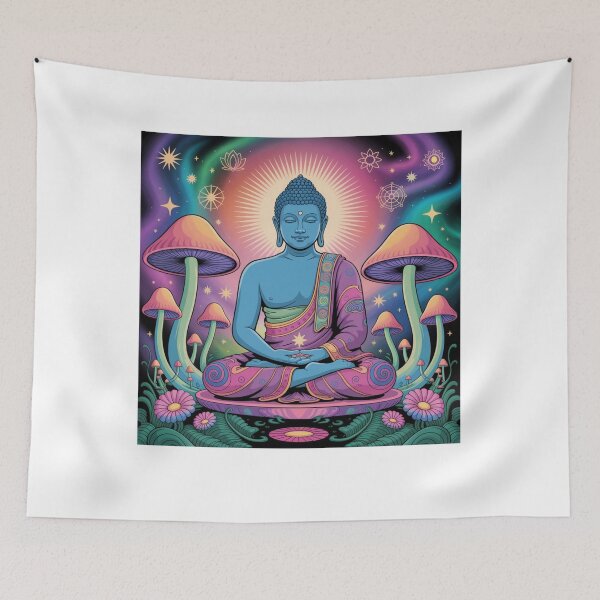 Item preview, Magic Mushroom Buddha designed and sold by Mateusz Majcherek.