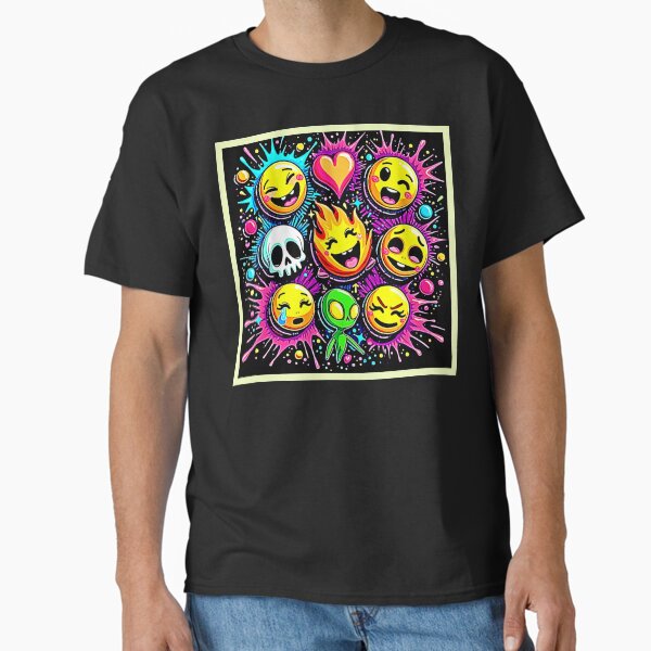 Item preview, Vibrant Emoji Pop Art designed and sold by Health And Fitness Posts e-Store.