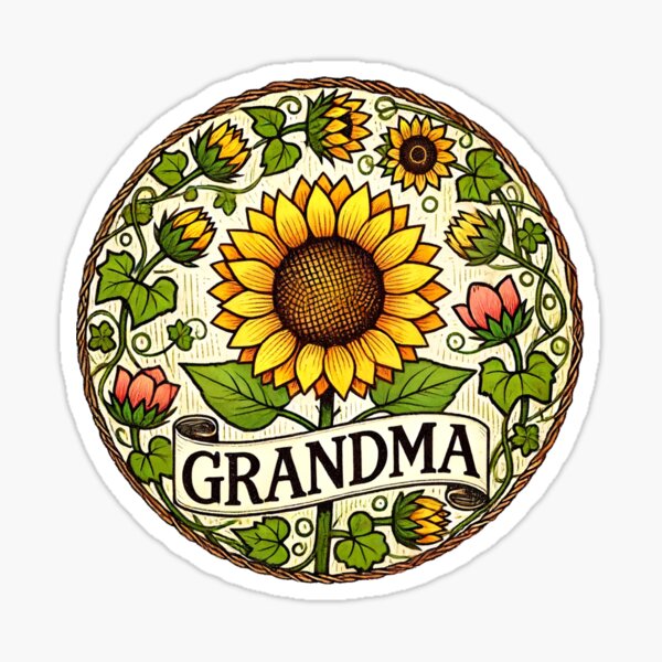 Aperçu de l'œuvre Grand-mère Tournesol créée et vendue par Boog Monst .