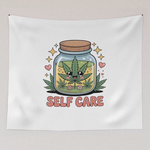 Item preview, Self care weed jar designed and sold by Mateusz Majcherek.