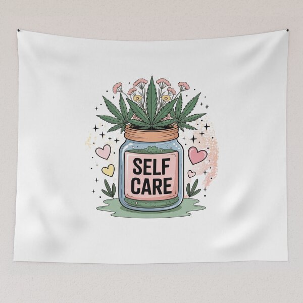 Item preview, Self care weed jar designed and sold by Mateusz Majcherek.