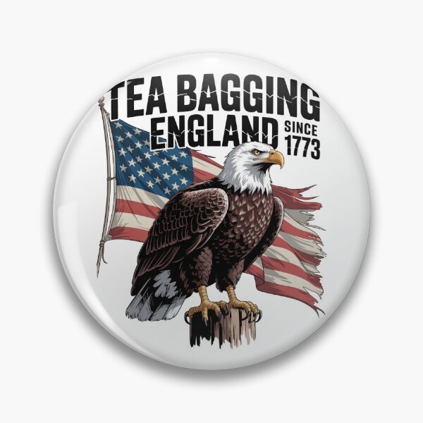 Item preview, Tea Bagging England Since 1773 - Funny Patriotic History designed and sold by G350.