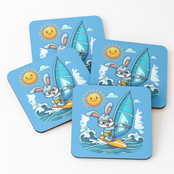 Item preview, Surfing Bunny's Sunny Adventure designed and sold by IraBum.