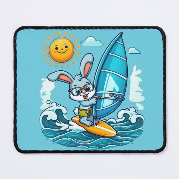 Item preview, Surfing Bunny's Sunny Adventure designed and sold by IraBum.