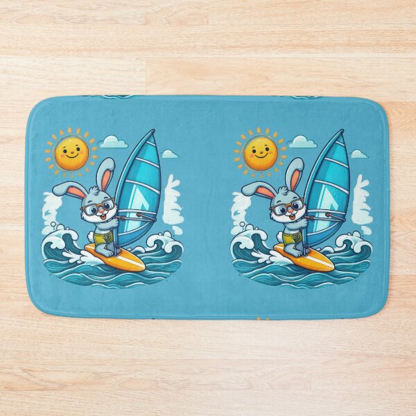 Item preview, Surfing Bunny's Sunny Adventure designed and sold by IraBum.