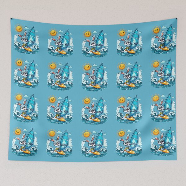 Item preview, Surfing Bunny's Sunny Adventure designed and sold by IraBum.