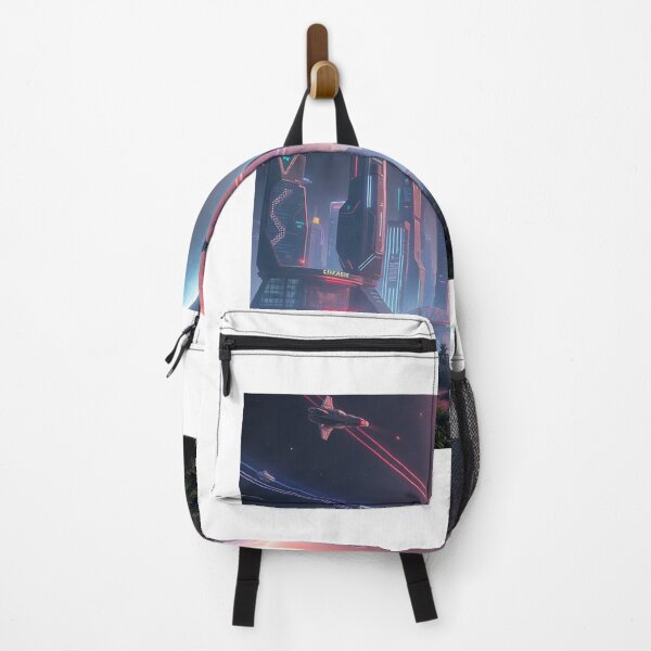 Item preview, Cosmic Horizon A Cyberpunk Metropolis Under the Planets designed and sold by Visual-Pulse.