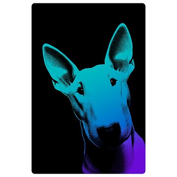 Artwork thumbnail, Bull Terrier Pop Art | Gift For Bull Terrier Lovers, Bull Terrier Moms, Bull Terrier Dads & Bull Terrier Owners by K9ish
