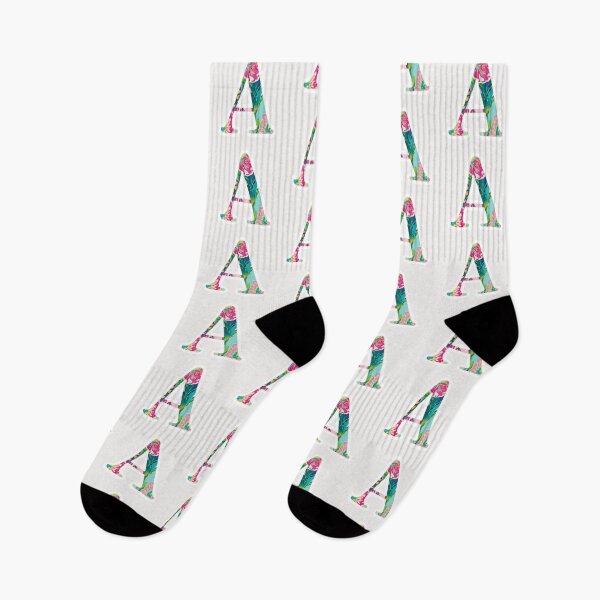 Item preview, Tropical A monogram designed and sold by MendaciousMina.